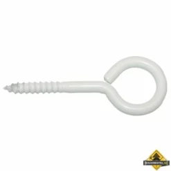 Schroefoog Staal Epoxy Wit Diameter Diameter 4,75x50mm | 100 Stuks