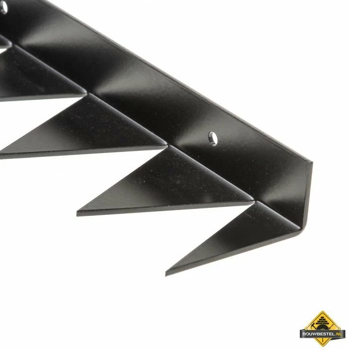 SecuMax Anti-klimstrip 1000x2x60xmm Staal 90 Graden 4 SecuMax Anti-klimstrip 1000x2x60xmm Staal 90 Graden - Afbeelding 2