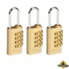 Set Van 3 Cijferhangsloten -hulpmiddel Verkoopwinkel set van 3 cijferhangsloten