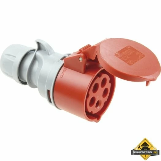 Sirox CEE-contrastekker IP 44, 5-polig, 400 V, 6 H 16A SIROX-KLICK 3 Sirox CEE-contrastekker IP 44, 5-polig, 400 V, 6 H 16A SIROX-KLICK