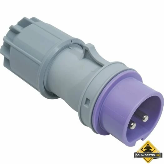 Sirox CEE-stekker IP 44, 2-polig, 24 V 16 A, Met Vernikkelde Contacten 3 Sirox CEE-stekker IP 44, 2-polig, 24 V 16 A, Met Vernikkelde Contacten