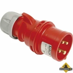 Sirox CEE-stekker IP 44, 4-polig, 400 V, 6 H 16 A, Rood -hulpmiddel Verkoopwinkel sirox cee stekker ip 44 4 polig 400 v 6 h 16 a rood 2