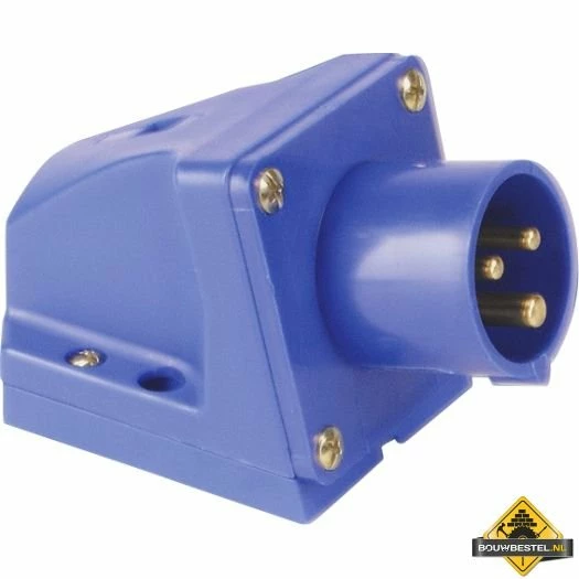 Sirox CEE-wandapparaatstekker IP 44, 3-polig, 230 V, 6 H 16 A