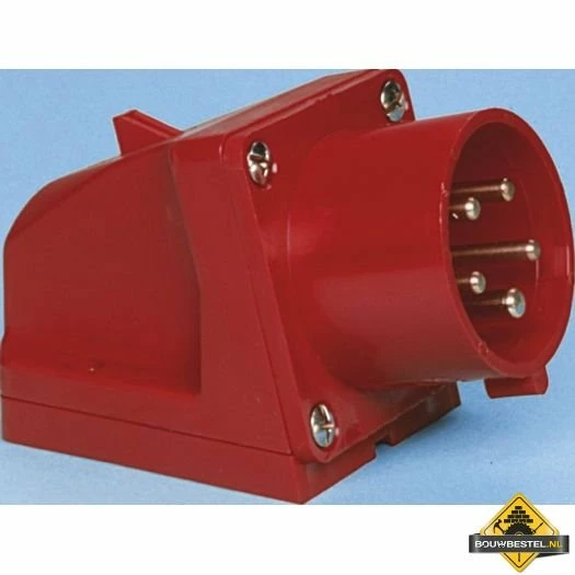 Sirox CEE-wandapparaatstekker IP 44, 5-polig, 400 V, 6 H 32 A, Met Faseomkeerschakeling 4 Sirox CEE-wandapparaatstekker IP 44, 5-polig, 400 V, 6 H 32 A, Met Faseomkeerschakeling - Afbeelding 2