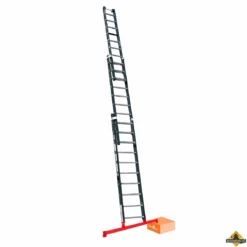 Ladder Premium (gecoat) + Smart Level Met 3x10 Sporten En Werkhoogte 730 Cm (Levertijd Ca. 1 Week)