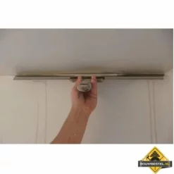 Spackmes SUPER PROF PURE Aluminium 380 Mm RVS Met LEDEREN-greep 7 Spackmes SUPER PROF PURE Aluminium 380 Mm RVS Met LEDEREN-greep -hulpmiddel Verkoopwinkel spackmes leeer 3