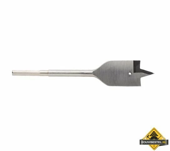 Speedboor / Platte Houtboor Diameter: 25x160mm | Per Stuk 4 Speedboor / Platte Houtboor Diameter: 25x160mm | Per Stuk - Afbeelding 2