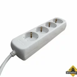 Stekkerdoos 4-delig Aarde Met 5 Meter Kabel