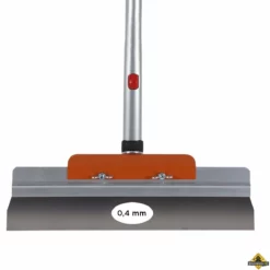 Super Prof Multi Click Wand / Vloerschraper Met Houten Steel - 0,4 Mm 5 Super Prof Multi Click Wand / Vloerschraper Met Houten Steel - 0,4 Mm -hulpmiddel Verkoopwinkel super prof wand vloerschraperblad met steel 2