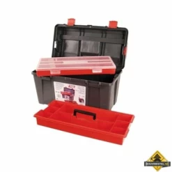 Tayg Gereedschapskoffer Met Inlegbak En Sorteerbak - 480 X 258 X 255 Mm