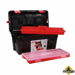 Tayg Gereedschapskoffer Met Inlegbak En Sorteerbak - 580 X 285 X 290 Mm -hulpmiddel Verkoopwinkel tayg gereedschapskoffer met inlegbak en sorteerbak 580x285x290 mm uitnemen