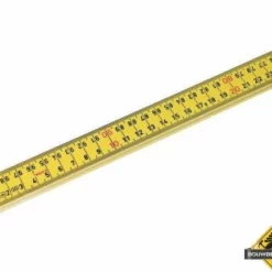 Super Prof Timmermansduimstok SOLA Kunststof Geel. 1 Meter 4-delig