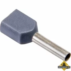 Twin-adereindhuls, Geisoleerd 2 X 0,75 | 100 Stuks -hulpmiddel Verkoopwinkel twin adereindhuls geisoleerd 2 x 0 75 2