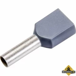 Twin-adereindhuls, Geisoleerd 2 X 4,00 | 100 Stuks -hulpmiddel Verkoopwinkel twin adereindhuls geisoleerd 2 x 4 00
