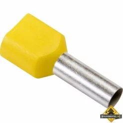 Twin-adereindhuls, Geisoleerd 2 X 6,00 | 100 Stuks -hulpmiddel Verkoopwinkel twin adereindhuls geisoleerd 2 x 6 00 2