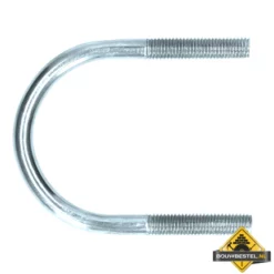 U-beugel Diameter 3/4" XM6 Verzinkt (34/53/25mm) | 100 Stuks