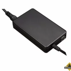 Universele Mini Notebookadapter - Uitgang 19 Vdc - 4.74 A Max. (90 W) + Usb 2.1 A - Zonder Pluggen