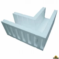 Vbi Funderingsbekisting Hoek 350x400mm Lengte 1200mm