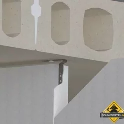 Veerankers Voor Cellenbeton Verzinkt Staal - 10 Stuks 5 Veerankers Voor Cellenbeton Verzinkt Staal - 10 Stuks -hulpmiddel Verkoopwinkel veeranker gasbeton