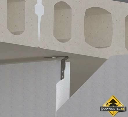 Veerankers Voor Cellenbeton Verzinkt Staal - 10 Stuks 4 Veerankers Voor Cellenbeton Verzinkt Staal - 10 Stuks - Afbeelding 2