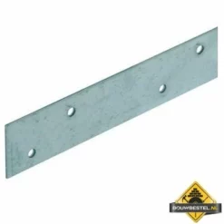 Verbindingsplaat 105X15X2mm Gegalvaniseerd - 10 Stuks