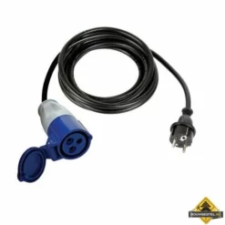 Verloopkabel Van Schukostekker Naar CEE-contrastekker - 3 M