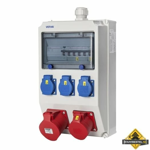 VOTHA Wandverdeler - Bedraad "WOLFSBURG" 3 VOTHA Wandverdeler - Bedraad "WOLFSBURG"