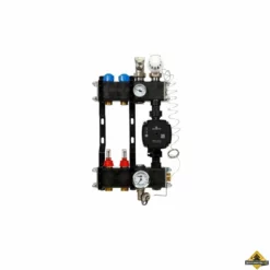 VTE Composiet Vloerverwarming Verdeler Grundfos UPM3 2-groeps