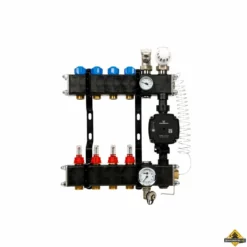 VTE Composiet Vloerverwarming Verdeler Grundfos UPM3 4-groeps