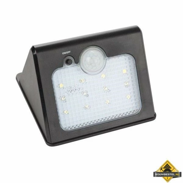 Waterdichte Wandlamp Op Zonne-energie Met Infraroodsensor 4 Waterdichte Wandlamp Op Zonne-energie Met Infraroodsensor - Afbeelding 2