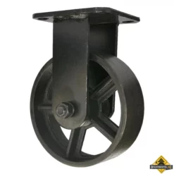 Bokwiel Zwart Gietijzer Los Ø150mm/ Laadcap. 280KG -hulpmiddel Verkoopwinkel wiel 6 1