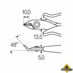 Wiha Schuine Zijkniptang 5 Wiha Schuine Zijkniptang -hulpmiddel Verkoopwinkel wiha schuine zijkniptang 138mm
