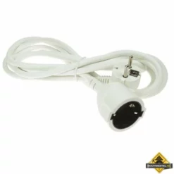 Witte Verlengkabel - 5 M