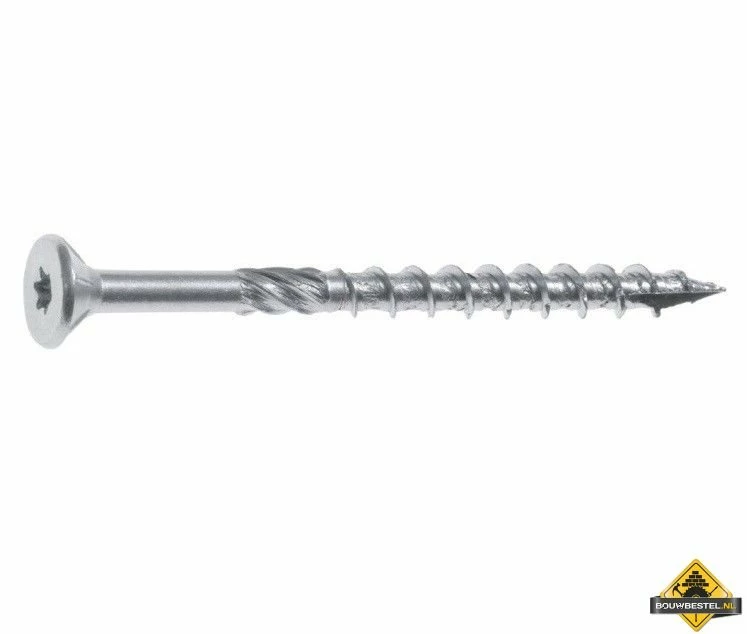 Woodies Ultimate Schroeven Vk Verzinkt T30 6,0x100mm Doos 100st 3 Woodies Ultimate Schroeven Vk Verzinkt T30 6,0x100mm Doos 100st