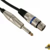 Professionele Xlr Kabel - Xlr Vrouwelijk Naar Monojack 6.35mm Mannelijk (10M) -hulpmiddel Verkoopwinkel xlr kabel vrouwelijk jack mono bouwbestel