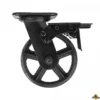 Zwenkwiel+rem Zwart Gietijz Los Ø150mm/laadcap. 280KG -hulpmiddel Verkoopwinkel z wiel 4