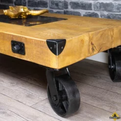 Zwenkwiel Zwart Gietijzer Los Ø150mm/ Laadcap. 280KG -hulpmiddel Verkoopwinkel z wiel 8