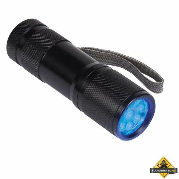 Zaklamp Met 9 UV-LEDS 3 Zaklamp Met 9 UV-LEDS