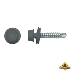 Zelfborende Schroef 4,8x35mm Verzinkt RAL7012 | 100 Stuks