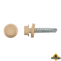 Zelfborende Schroef 4,8x35mm Verzinkt RAL1001 | 100 Stuks