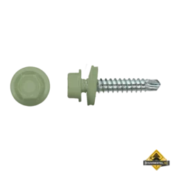 Zelfborende Schroef 4,8x35mm Verzinkt RAL6021 | 100 Stuks