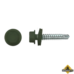Zelfborende Schroef 4,8x35mm Verzinkt RAL6020 | 100 Stuks