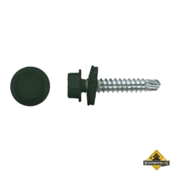 Zelfborende Schroef 4,8x35mm Verzinkt RAL6009 | 100 Stuks