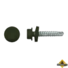 Zelfborende Schroef 4,8x35mm Verzinkt RAL6007 | 100 Stuks -hulpmiddel Verkoopwinkel zelftappende zelfborende schroeven flessen groen