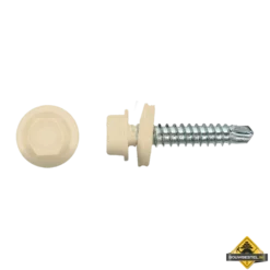 Zelfborende Schroef 4,8x35mm Verzinkt RAL1015 | 100 Stuks