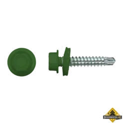 Zelfborende Schroef 4,8x35mm Verzinkt RAL6002 | 100 Stuks