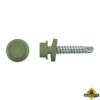 Zelfborende Schroef 4,8x35mm Verzinkt RAL6011 | 100 Stuks 2 Zelfborende Schroef 4,8x35mm Verzinkt RAL6011 | 100 Stuks -hulpmiddel Verkoopwinkel zelftappende zelfborende schroeven reseda groen