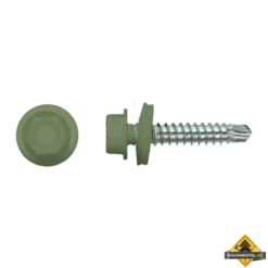 Zelfborende Schroef 4,8x35mm Verzinkt RAL6011 | 100 Stuks