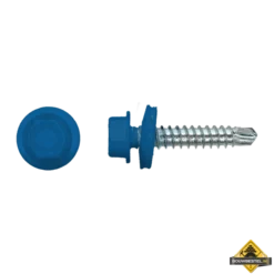 Zelfborende Schroef 4,8x35mm Verzinkt RAL5005 | 100 Stuks