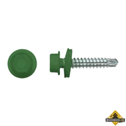 Zelfborende Schroef 4,8x35mm Verzinkt RAL6001 | 100 Stuks